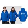 Mono de chaqueta nuevo abrigo acolchado de algodón logo estampado Ropa de trabajo para grupo de invierno traje de abrigo acolchado de algodón abrigo acolchado de algodón a prueba de viento