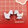 Castelo Desenho Animado Brilhante Série Pônei Príncipe Princesa Acessórios de Resina DIY Grampo de Cabelo Capa de Celular Decoração Adesivos