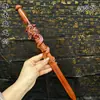 Strike de Relámpago Madera de Azufaifo Espada Panlong Talla en Madera Maciza Relieve Integrado Suministros para Carretera Madera de Azufaifo Kendo Suministros para el Hogar Espada Bagua
