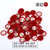 Botones de Colores 18L Cerdo Nostril Dos Agujeros Botones Multicapa Guardería Manualidades DIY Botones Accesorios para Pintar Flores