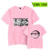 Suprimento transfronteiriço Ghost Blade nova camiseta de manga curta feminina verão gola redonda casais meia-manga roupa solta atacado