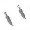 Estilo Victoriano Mariposa Serpiente Pluma Luna Pistola Aleación Negra Espaciadores Cuentas Accesorios Pulsera DIY Joyería Materiales