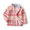 Nueva Chaqueta de Polar para Niños Primavera y Otoño 2026 Linda Niña Bebé Delgada Estampada con Cuello Alto Wy1589