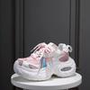 Zapatos de Papá de Moda Ins para Mujer 2025 Primavera y Verano Nuevo Estilo Zapatos Casuales con Aumento Interior para Gente Pequeña Zapatos Deportivos de Malla con Plataforma