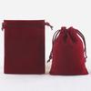 Bolsas de Veludo com Cordão para Joias de Luxo, Tamanhos Grande e Pequeno, Bolsas com Cordão para Fones de Ouvido, Bolsas de Armazenamento para Power Bank