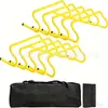 Vallas de Entrenamiento Desmontables Barras de Obstáculos para Entrenamiento de Agilidad en Fútbol Vallas de Entrenamiento Físico para Atletismo Infantil Entrenamiento de Agilidad