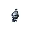 Novo Produto Mitológico Wukong S999 Prata de Lei Cavalo Preto Pingente Rei Macaco Macaco Prata Colar Pingente Atacado