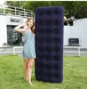 Colchón Inflable Flocado Más Vendido Transfronterizo para un Sueño Cómodo Durante la Noche, Ligero y Portátil, Colchón de Aire Engrosado para la Hora de la Siesta