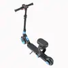 Nova scooter elétrica cross-country pode ficar em pé pode sentar portátil dobrável com assento crianças adultos transporte pessoal de duas rodas