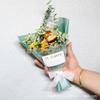 Ramo Mini de Flores Secas Gipsófila Hierba Cristal Flor de Jabón Nomeolvides Ramo Caja de Regalo con Recuerdos de Boda