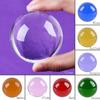 Bola de cristal k9 cor bola de luz 6 CM enfeites de mesa atacado origem fornecimento pode ser esculpido dentro da bola de meditação de reflexão de refração