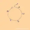 Pulsera de Hoja de Ginkgo Estilo Nuevo de Tres Plateros Esencial Otoño e Invierno Joyería de Nicho Estilo Coreano Temperamento