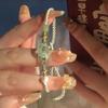 Pulsera Conejo de Jade Estilo Chino para Mujer Diseño Nicho ins de Alto Valor Pulsera de Estudiante Novia Regalo de Cumpleaños Antiguo