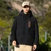 Chaqueta de Plumón Suelta Versátil de Moda Transfronteriza para Deportes al Aire Libre Popular para Parejas Cálida con Capucha
