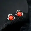 Clip para Oreja Ojo de Medusa Transfronterizo Set para Hombres Versátil Moda Personalidad Pendientes de Serpiente Sin Perforar Joyería para Mujeres