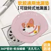 Tampa de ralo de silicone em desenho animado, anti-odor e anti-entupimento dois em um, vedação universal para ralo de esgoto, dispositivo de ralo anti-odor