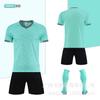 Ropa de entrenamiento de fútbol para niños verano adulto masculino y femenino estudiantes de primaria competencia de equipo impresión de personalidad ropa deportiva de rendimiento al por mayor