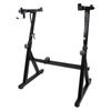 Soporte portátil tipo Z para piano electrónico, soporte pesado para teclado de piano con ruedas, 54 teclas, 61 teclas, 88 teclas, universal, ajustable