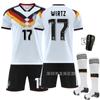 Copa Mundial 2025-26 Alemán 10 Musiala Uniforme de Fútbol Local No. 13 Muller 6 Kimmich Uniforme de Equipo