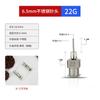 Aguja Dosificadora de Acero Inoxidable de 1/4 de Pulgada 6.5 mm Punta de Aguja para Máquina Dosificadora Totalmente Automática Aguja Dosificadora Metálica de Precisión de un Solo Tubo
