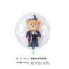 Traje de boda de oso nuevo transfronterizo novio novia coche de boda globo de aluminio decoración de fiesta de boda del Día de San Valentín