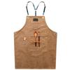 Avental Jeans Restaurante Chinês Mesmo Feminino Cozinha Barista Baking Cake Shop Roupas de Trabalho Ao Ar Livre Masculino Logotipo Impresso