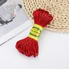 20m Colorido No. 5 Nudos Chinos Cordón Trenzado DIY Accesorios para Joyería Cuerda Trenzada Hecha a Mano Pulsera Collar Cordón