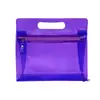 Fabricante de Bolsas de Cremallera de PVC de Colores, Bolsas de Empaque de Cosméticos y Artículos de Tocador de PVC, Bolsas de Cremallera de Regalo para Cuidado de la Piel de EVA