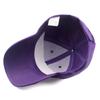 Gorra de béisbol coreana retro con alero curvo, morada, para mujer, con placa de sombra ligera de verano, color sólido, combina con todo, para hombre