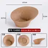 Vajilla de Melamina Color Cerámica Rústica de Montaña, Charola para Cubitos de Hielo de Carne Seca Cocinada Lenta, Charola Alta de Tripa, Charola para Carne de Dragón Colgante