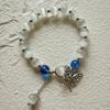 Pulsera Ojo de Gato Natural Mariposa Pulsera Nicho Pulsera de Cristal Natural Venta al por Mayor Pulsera de Puesto Lujo Ligero y Alta Gama