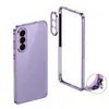 Exclusivo transfronterizo para Samsung A57, Anillo de lente de marco con hebilla de caballito de mar, Funda de metal para teléfono A57 con sensación de teléfono desnudo