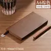Cuaderno A6 personalizable con impresión de logotipo, bloc de notas de cuero suave PU, libro de registro de negocios de alta gama, agenda de bolsillo conveniente
