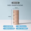 Mesita de noche moderna y sencilla para el hogar, pequeña mesita de noche para dormitorio, minimalista, con almacenamiento