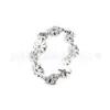 Nuevo Estilo Pequeña Margarita Calada Pequeño Fresco Girasol Anillo de Acero de Titanio Índice Anillo de Dedo del Pie Joyería para Mujeres