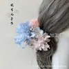Accesorios para el Cabello Kimono de Flores de Seda Japonesas Pinzas para el Cabello Florales Hechas a Mano Transfronterizas Adorno para el Cabello Estilo Antiguo Hanfu Pinza para el Cabello de Perlas