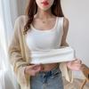 Camisola Quente de Outono e Inverno Feminina Forrada com Lã Espessa Gola Redonda Ajustada Interna Super Quente Top Camiseta Básica Feminina