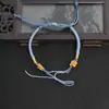 Pulseira de Fio Vermelho para o Ano de Nascimento, Fio de Pulseira Semi-Acabado DIY Estilo Xizang, Fio de Acessório de Joia de Fio Vermelho para Homens e Mulheres