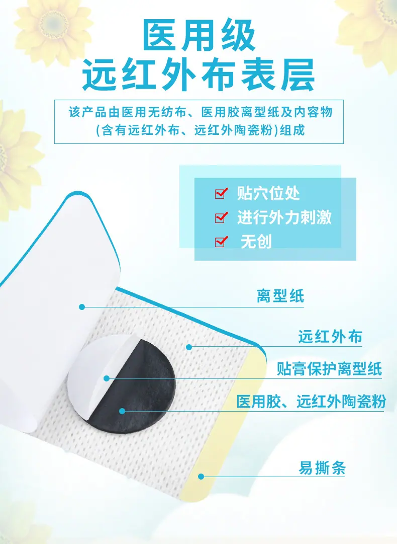 葵花远红外小儿腹痛贴6袋1盒详情7