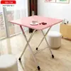 Mesa mesa dobrável pequeno apartamento mesa de jantar mesa de jantar quarto dormitório mesa de estudo mesa quadrada externa dobrável multifuncional