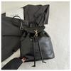 Mochila Casual Estilo Universitário Estilo Coreano para Mulheres 2025 Verão Novo Estilo Bolsa Simples Retrô Viagem Mochila Pequena Tendência