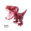 Adornos Decorativos para Pastel de Dinosaurio 2021 Nuevo Celebridad de Internet Niños Bebé Cumpleaños Año Viejo Niños Tyrannosaurus Rex Enchufe