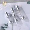 Personalización de Envases Cosméticos de Muestra, Botella de Loción para Viaje, Botella de Producto para el Cuidado de la Piel Galvanizada Esmerilada