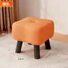 Banquillo pequeño para el hogar, banquillo bajo para cambiarse los zapatos en la puerta, resistente y duradero, banco pequeño creativo de trébol de cuatro hojas, banquillo popular para niños
