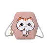 Mini bolsa 2021 Bolsa infantil fofa com estampa de grafite Bolsa transversal Princesa pequena bolsa transversal com desenho animado Bolsa feminina