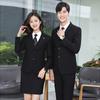 Traje profesional de negocios para viajeros OL para hombre y mujer, abrigo de manga larga, traje formal de trabajo de dos piezas para primavera y verano