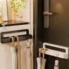 Estante para guardar paraguas, paragüero, soporte de pared para paraguas, estante de pared para entrada de casa, perchero para paraguas con ganchos