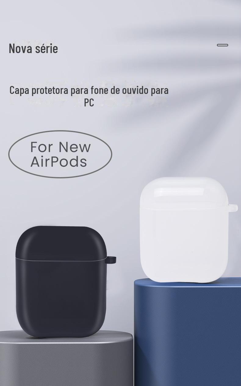 airpods 1/2代PC耳机壳有挂绳孔改模后