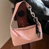Bolso Almohada Versátil Brillante Estilo Perezoso de Nicho para Viajes Diarios para Mujeres Nueva Moda Primavera 2025 Bolso Cruzado Casual para Hombro