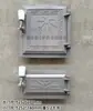 Porta de Fogão Espessada de Ferro Fundido para Fogões Tradicionais, Porta Grande de Fogão para Fogões a Lenha, Porta de Fogão Doméstico Rural